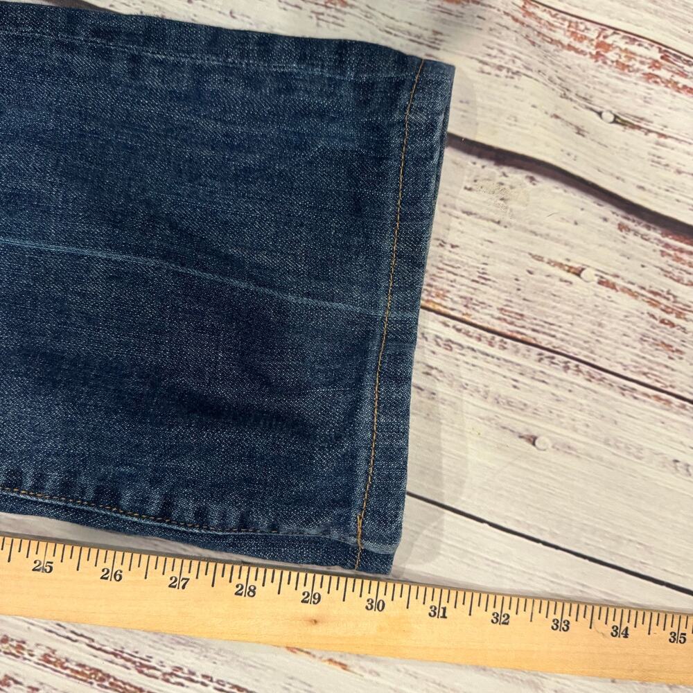 Citizens of Humanity Ingrid Low Waist Flare Jeans Dark Wash Stretch Size 26 - Picture 10 of 11
